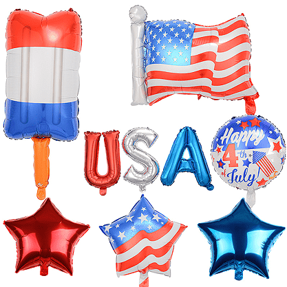 Среќен 4-ти Јули балон