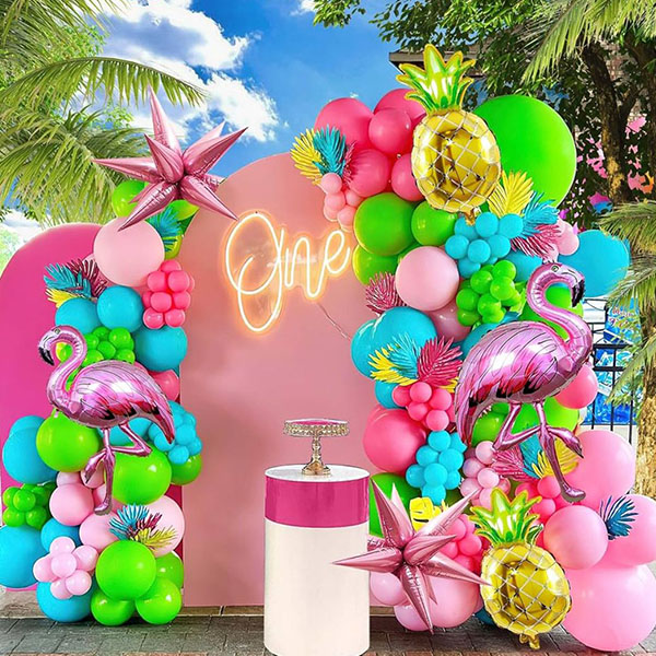Комплет Гарланд со хавајски тематски балон