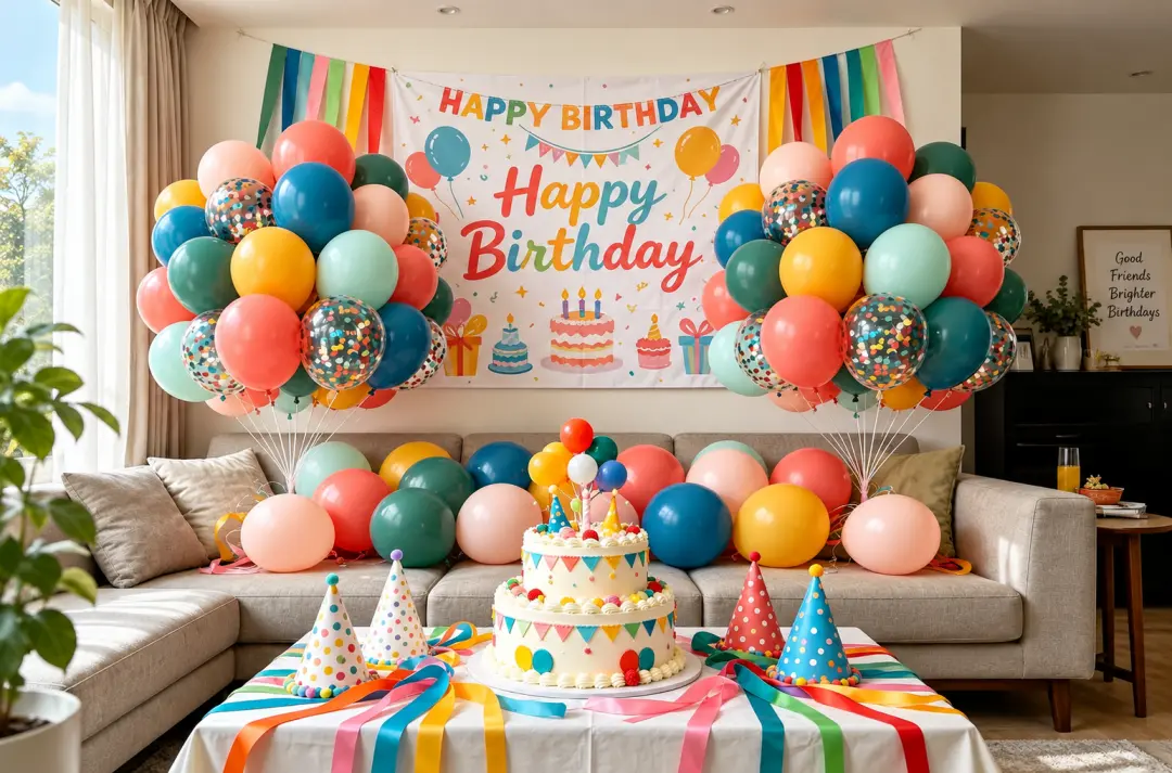 Wholesale Retro latex balloon assortment with coordinated colors and sizes