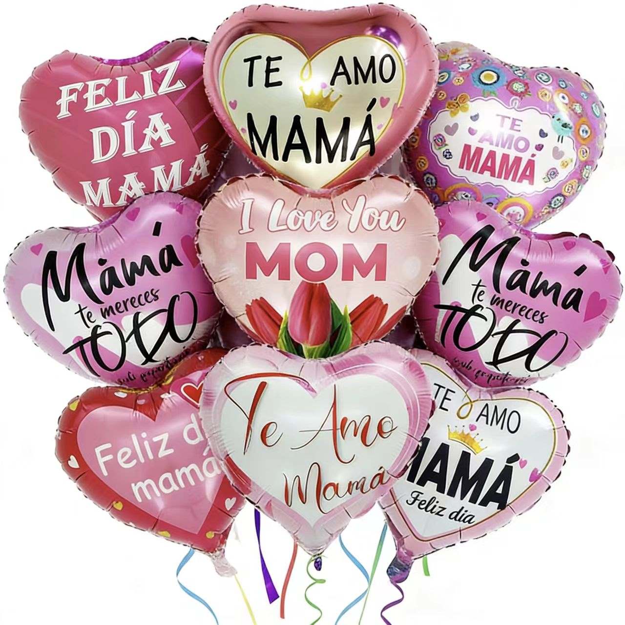 Балони од фолија за Денот на мајката