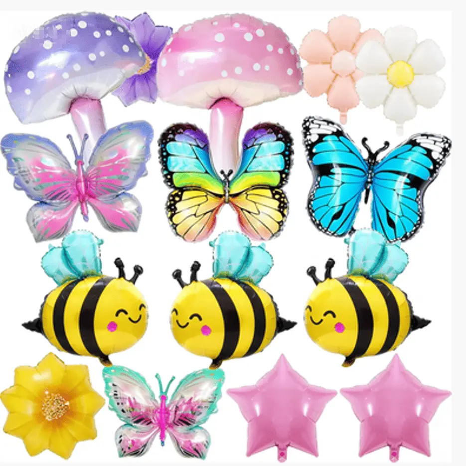 Балон од фолија со пролетна тематика