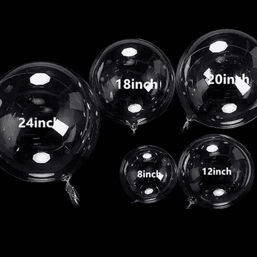 Транспарентен бобо балон